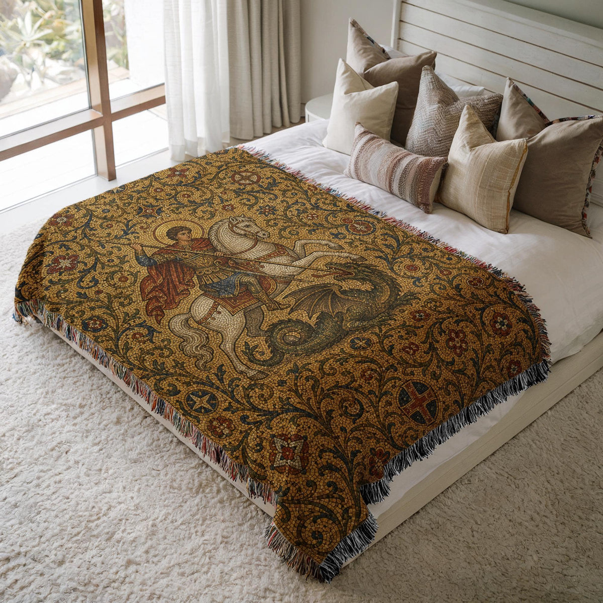 Saint George Woven Blanket