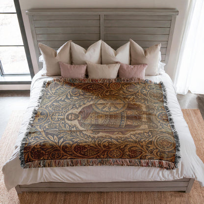 Roman Soldier Woven Blanket