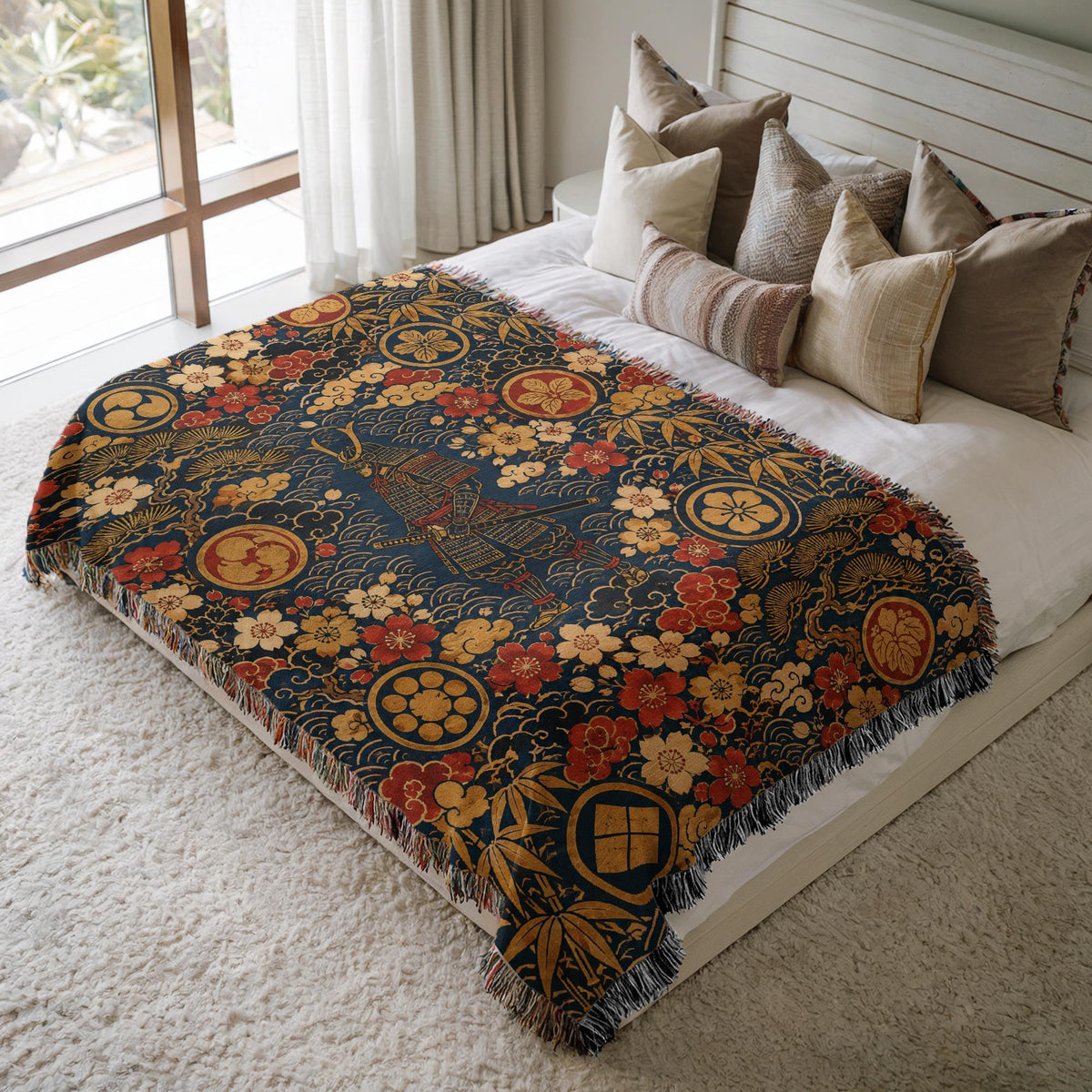 Samurai Woven Blanket