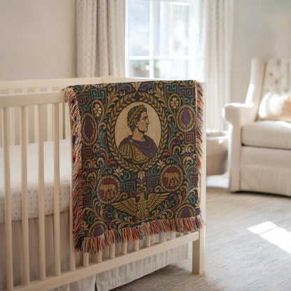 Julius Caesar Woven Blanket