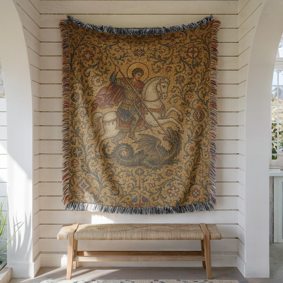 Saint George Woven Blanket