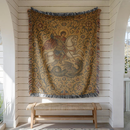 Saint George Woven Blanket