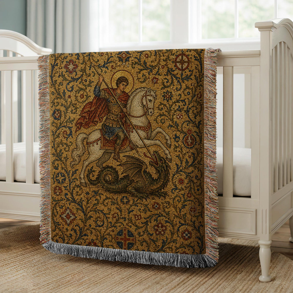 Saint George Woven Blanket