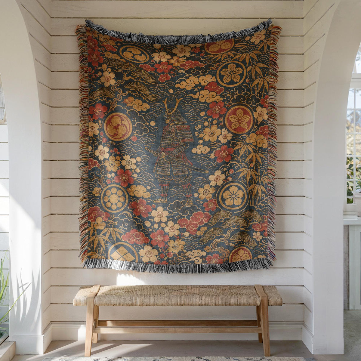 Samurai Woven Blanket