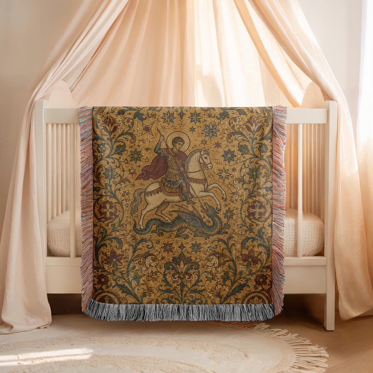 Saint George Woven Blanket