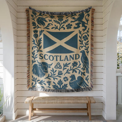 Scotland Woven Blanket