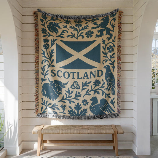 Scotland Woven Blanket