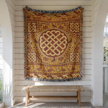 Ethiopian Harag Woven Blanket