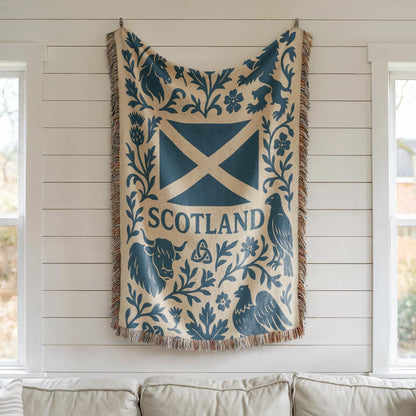 Scotland Woven Blanket
