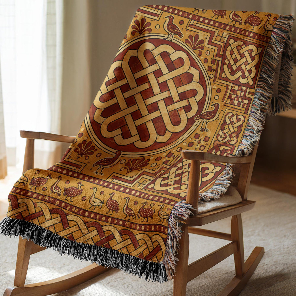 Ethiopian Harag Woven Blanket