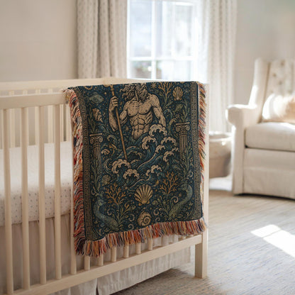 Poseidon Woven Blanket