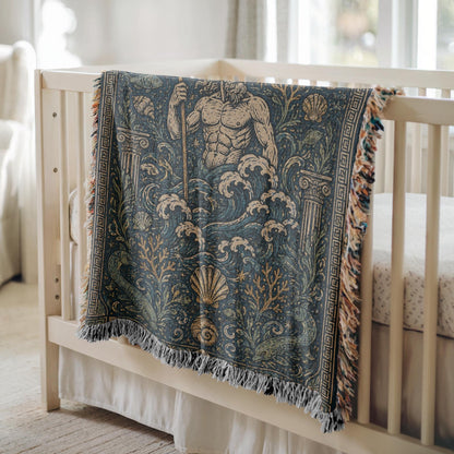 Poseidon Woven Blanket