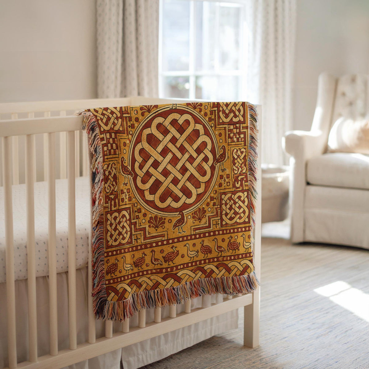 Ethiopian Harag Woven Blanket