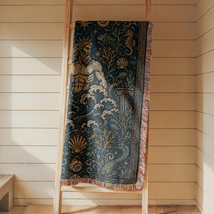 Poseidon Woven Blanket