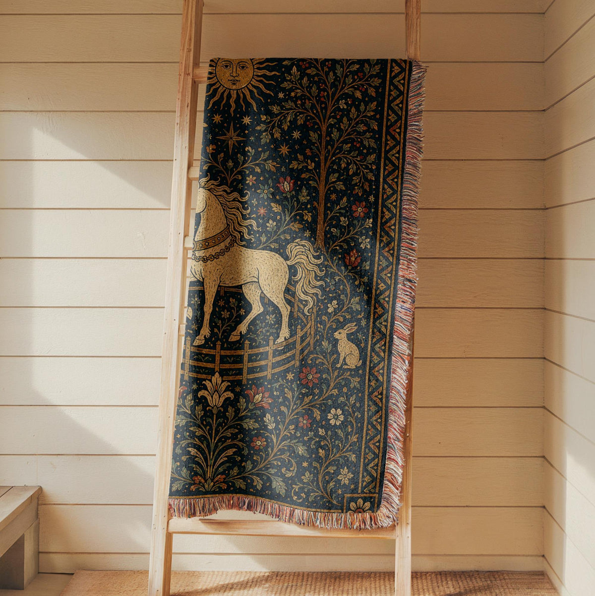 Unicorn Woven Blanket