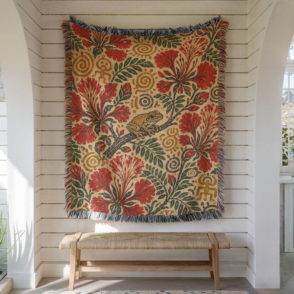 Puerto Rico Woven Blanket
