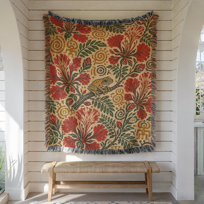 Puerto Rico Woven Blanket