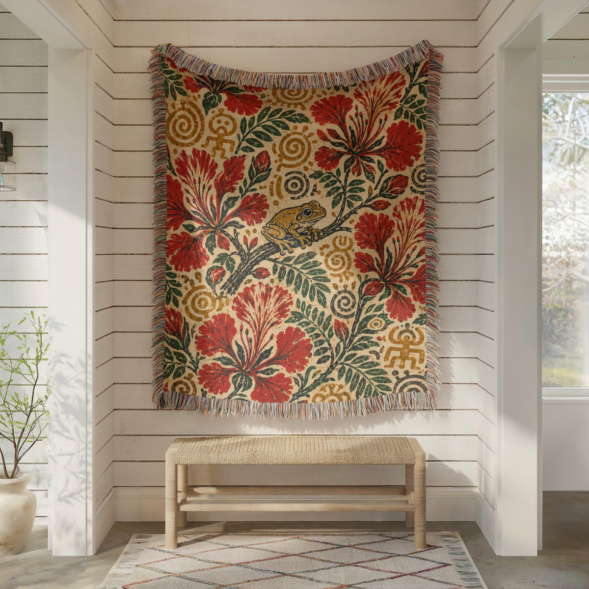 Puerto Rico Woven Blanket