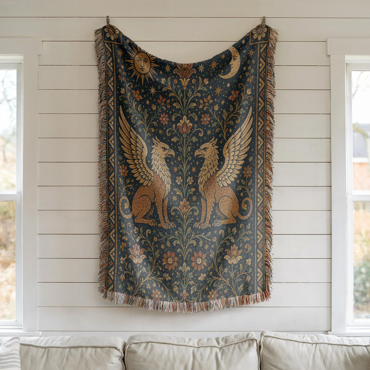 Griffin Woven Blanket