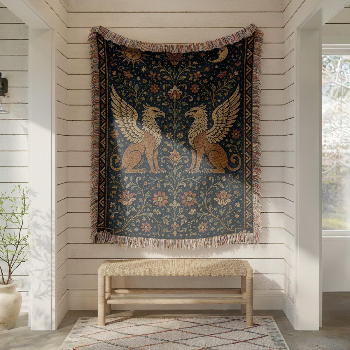 Griffin Woven Blanket