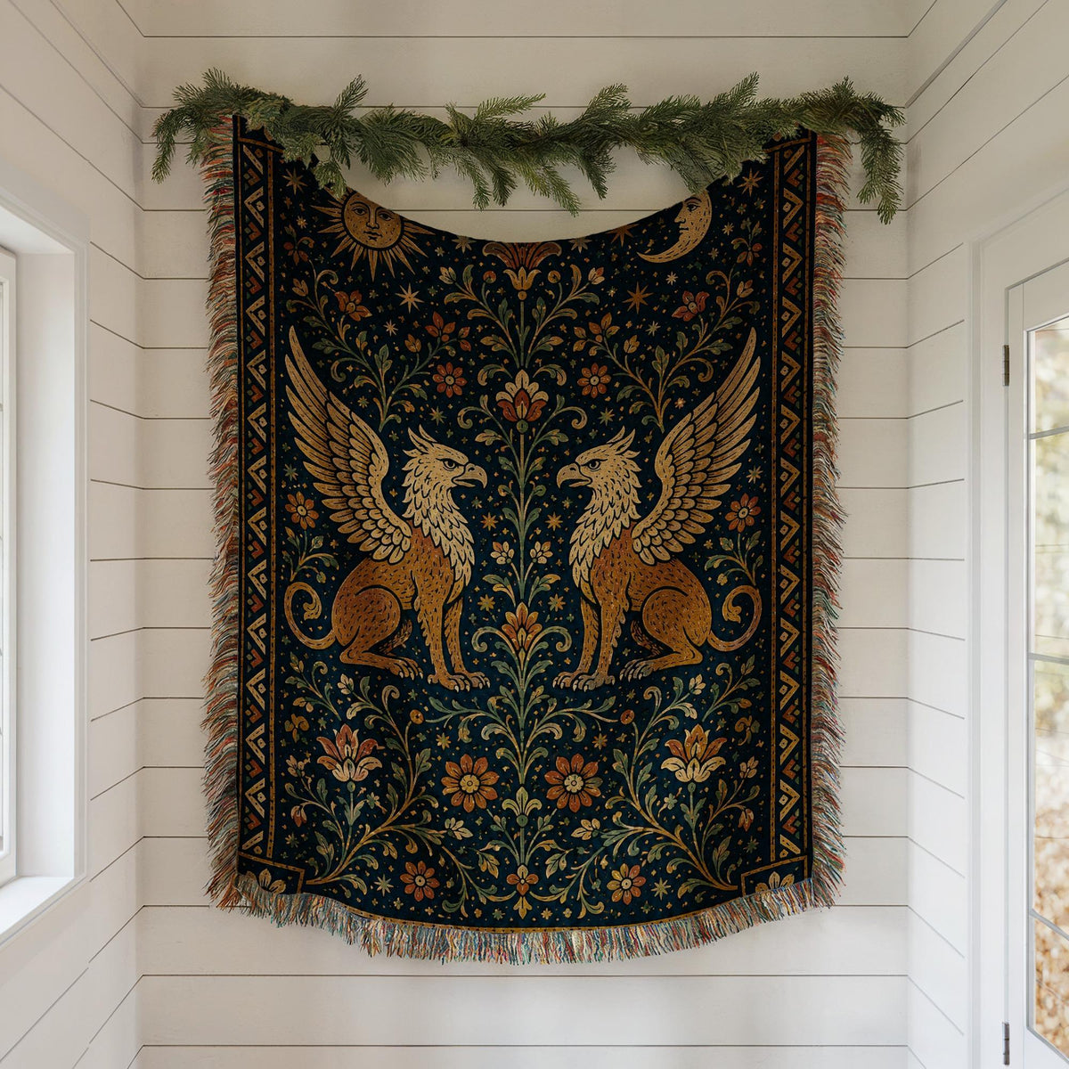 Griffin Woven Blanket