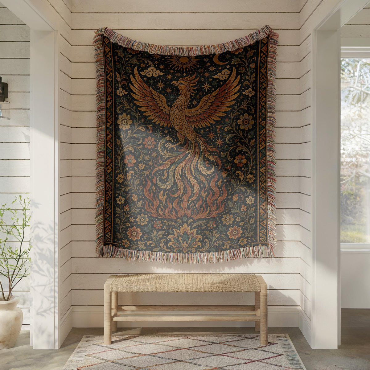 Phoenix Woven Blanket