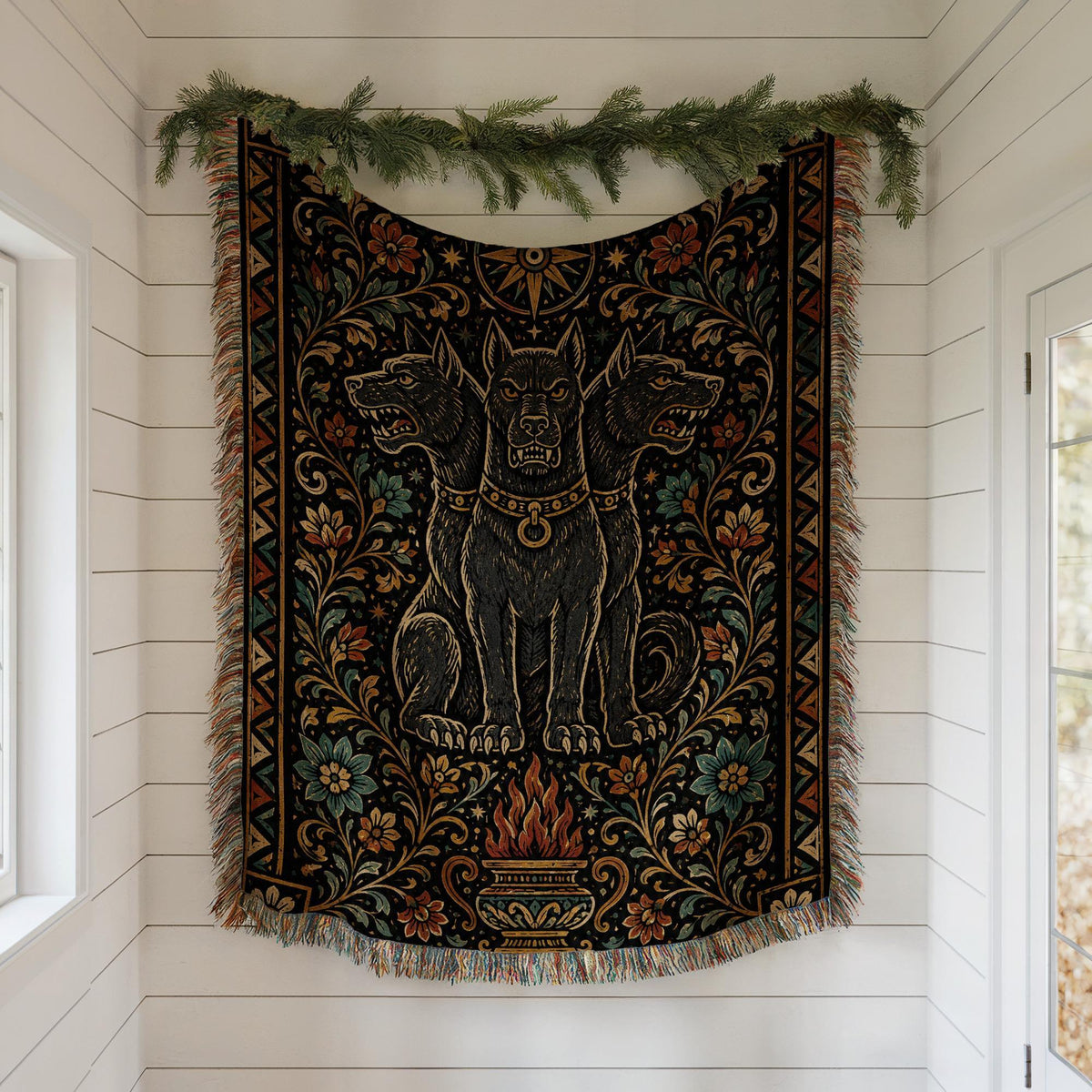 Cerberus Woven Blanket