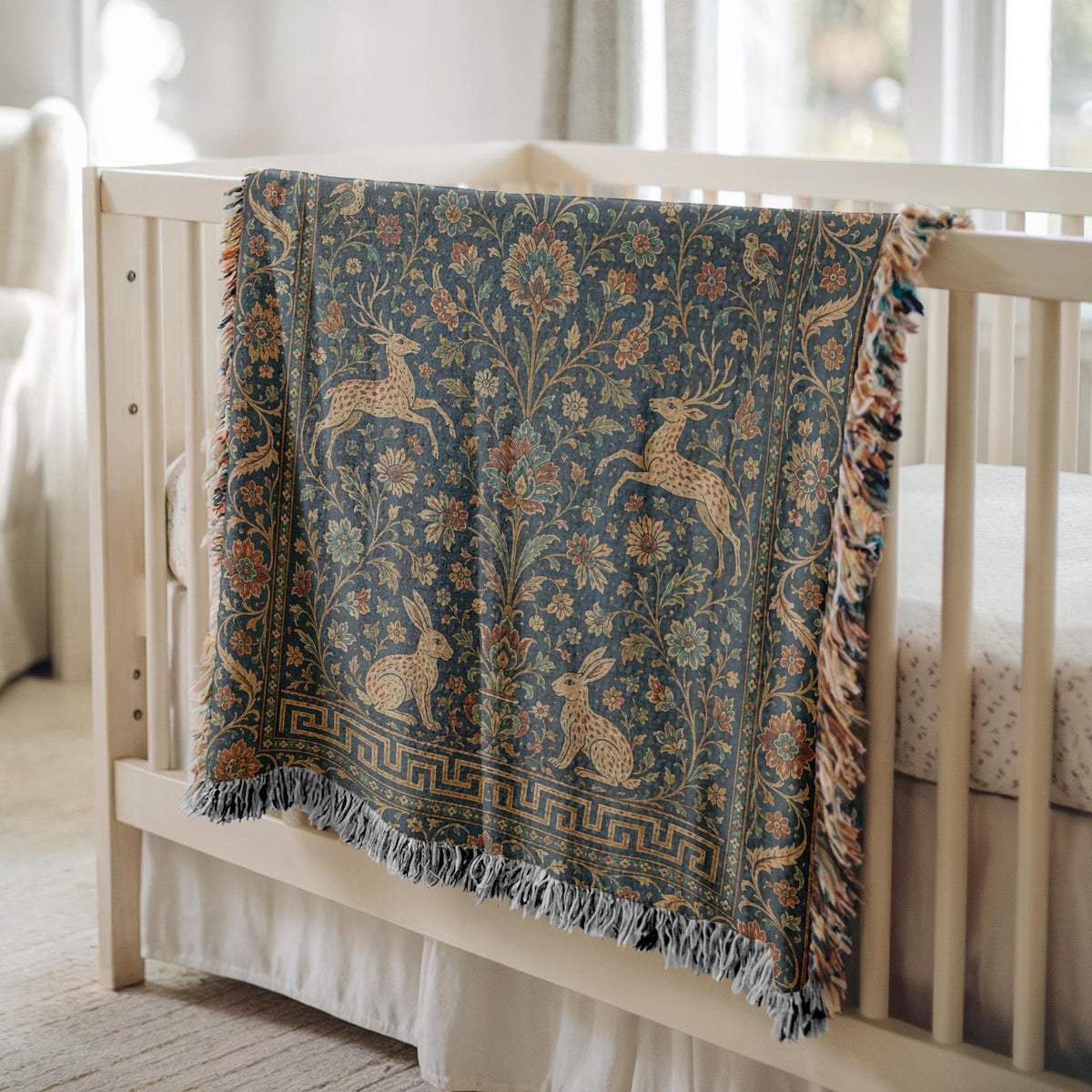 Tree of Life Woven Blanket