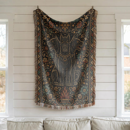 Cerberus Woven Blanket