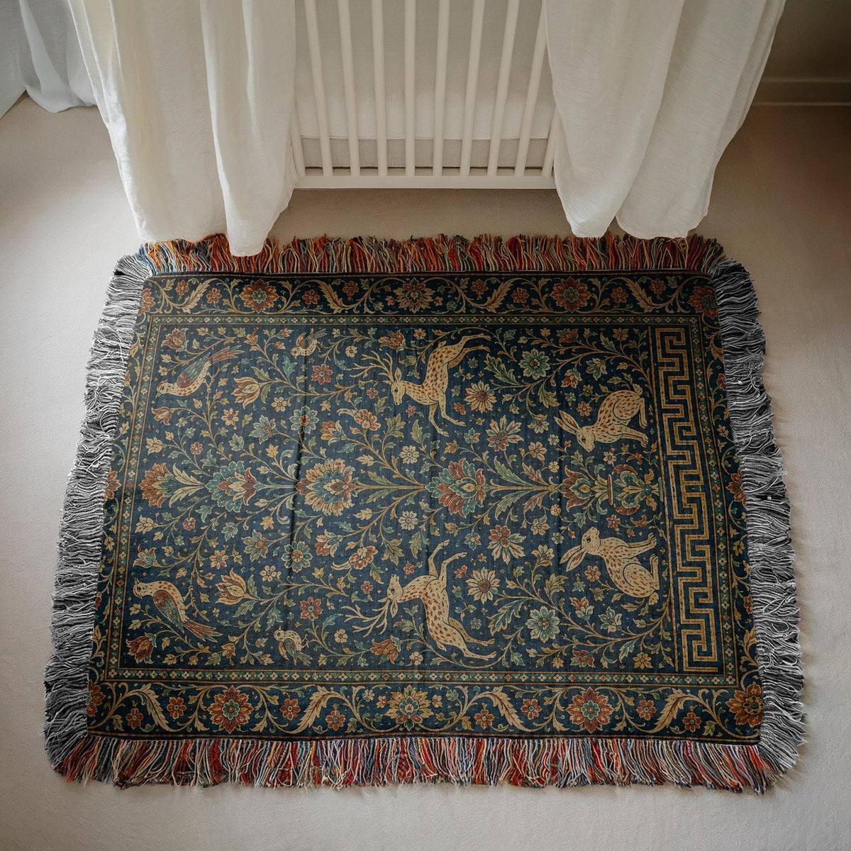 Tree of Life Woven Blanket
