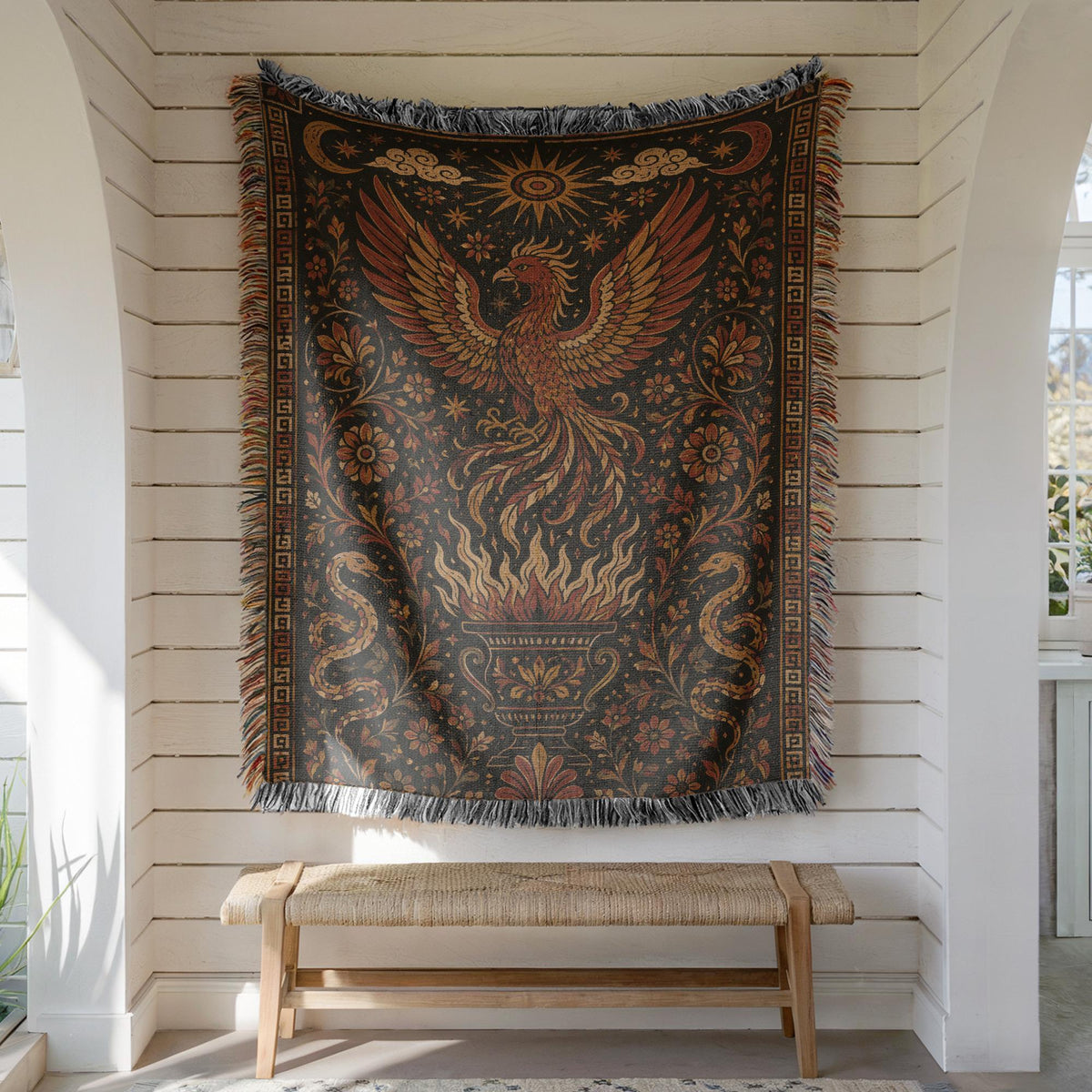 Phoenix Woven Blanket