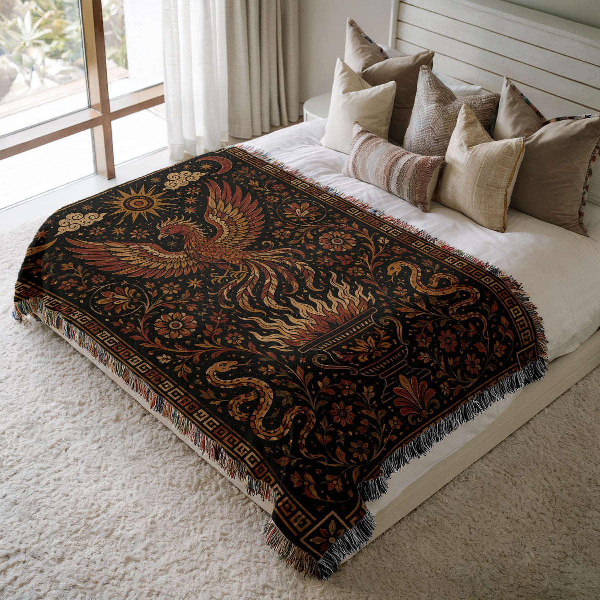 Phoenix Woven Blanket