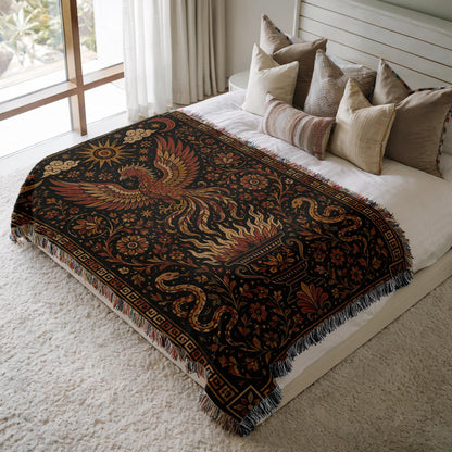 Phoenix Woven Blanket