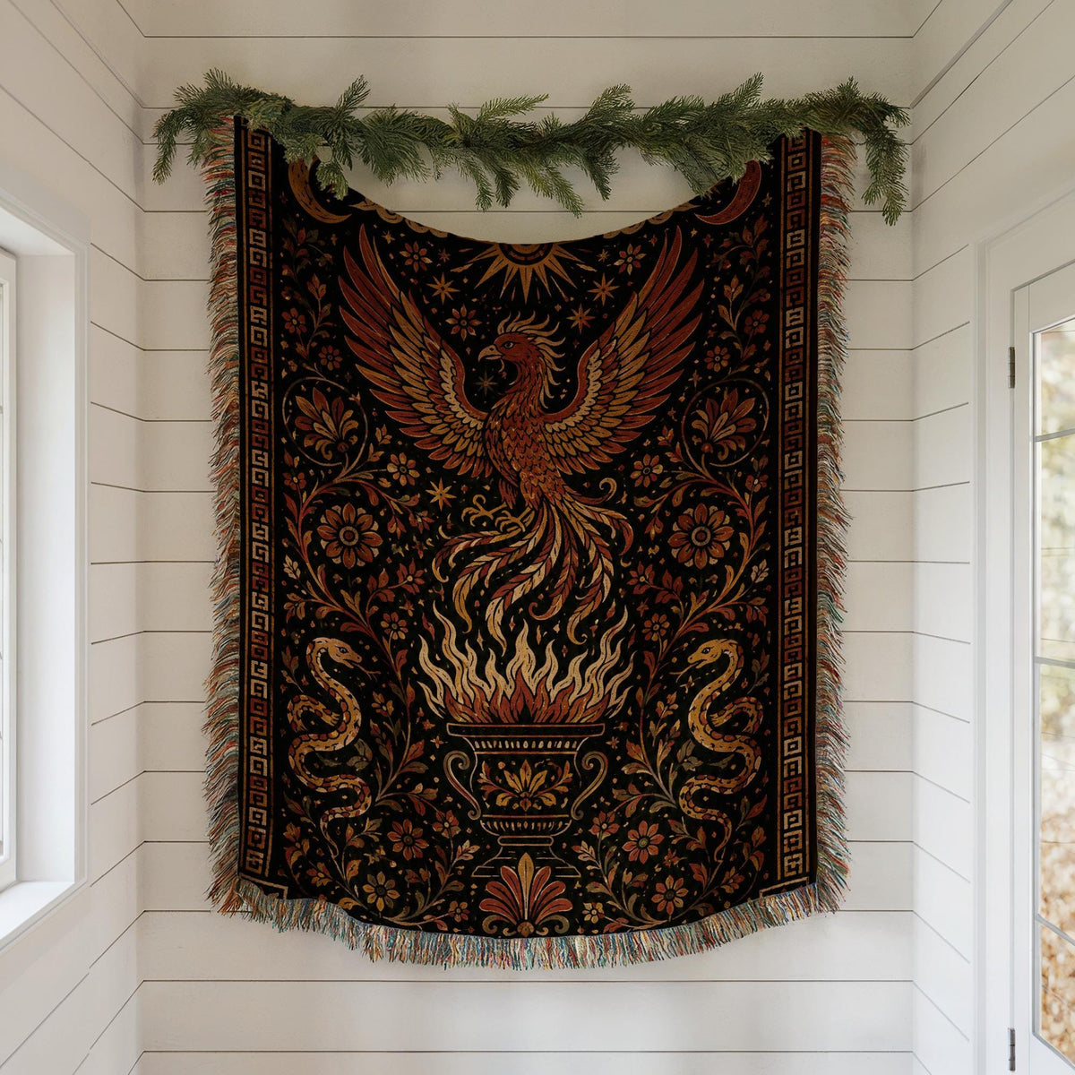 Phoenix Woven Blanket