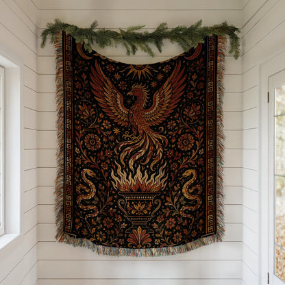 Phoenix Woven Blanket
