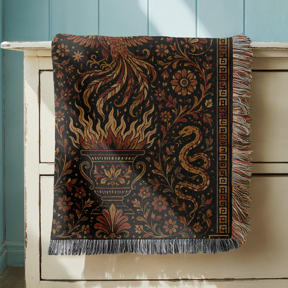 Phoenix Woven Blanket