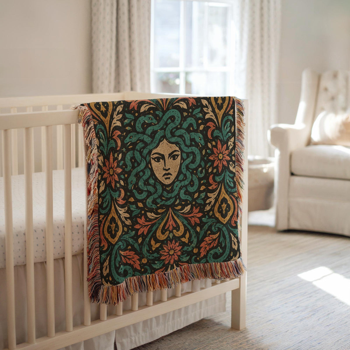 Medusa Woven Blanket