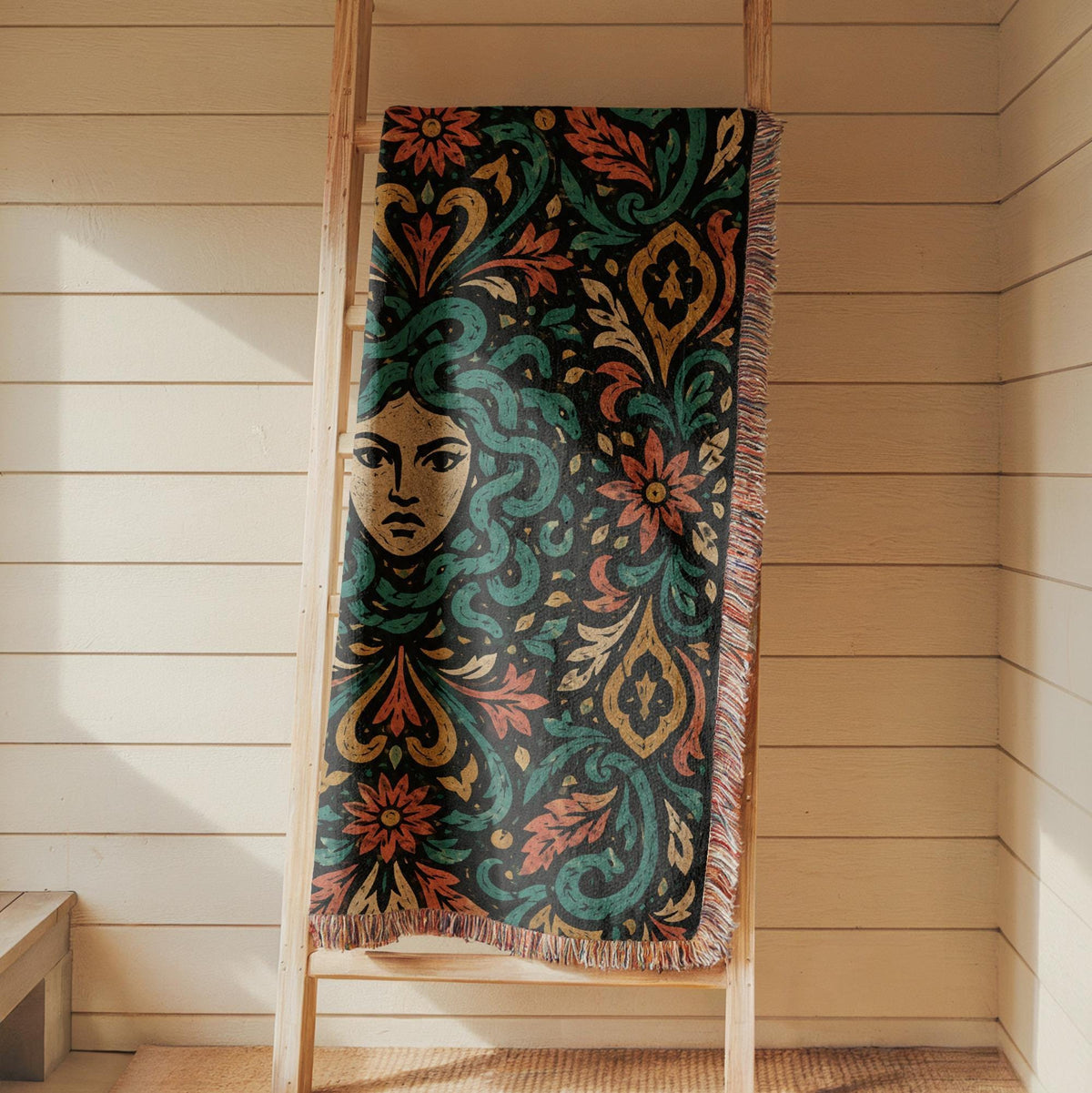 Medusa Woven Blanket