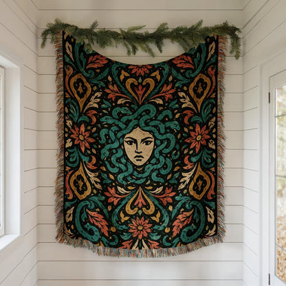 Medusa Woven Blanket