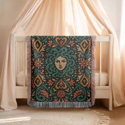 Medusa Woven Blanket