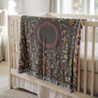 Ouroboros Woven Blanket