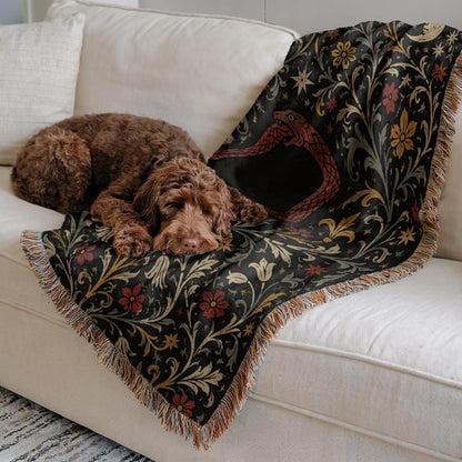 Ouroboros Woven Blanket