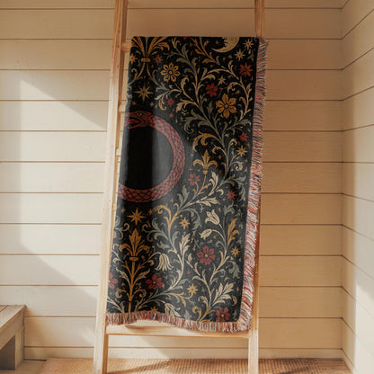 Ouroboros Woven Blanket