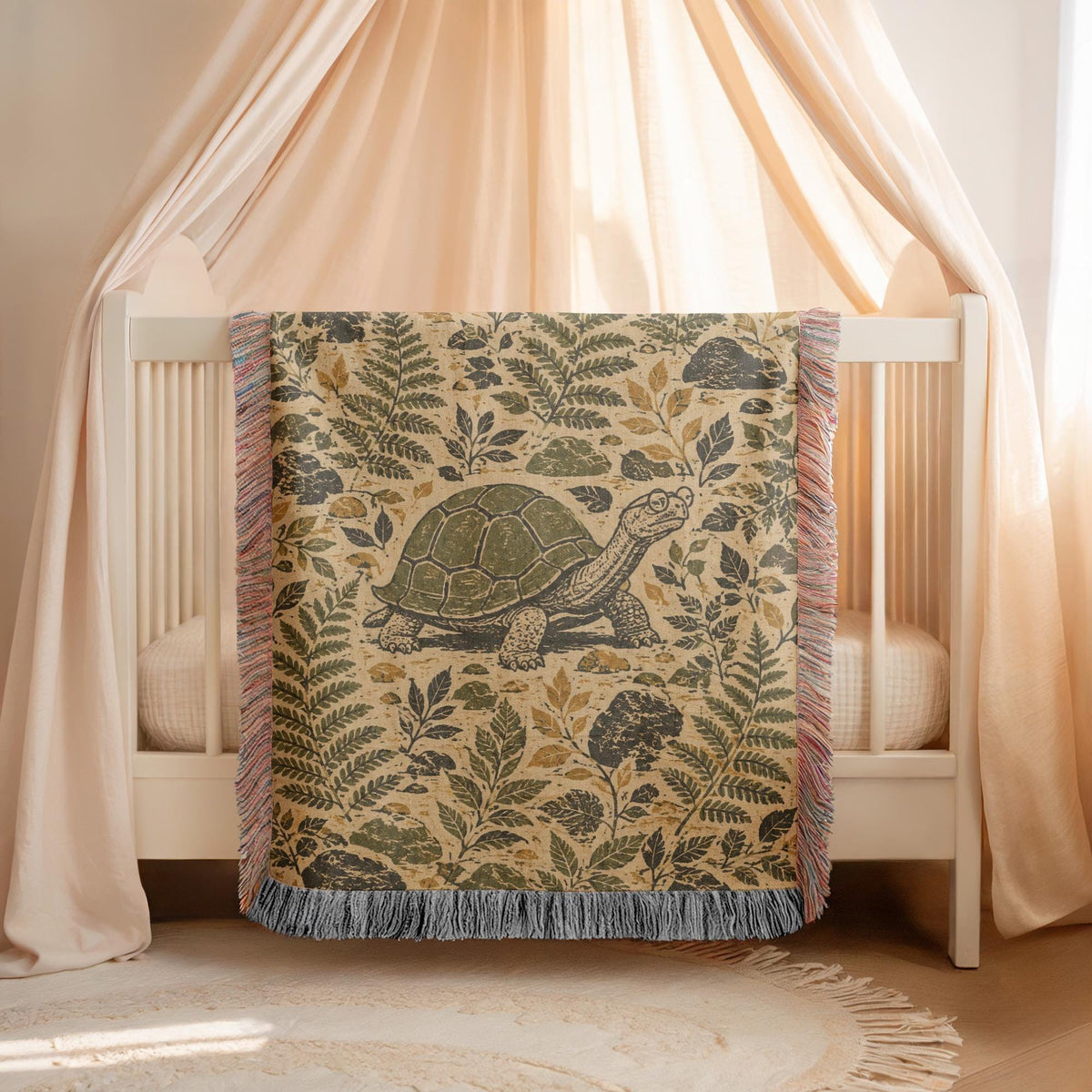 Tortoise Woven Blanket