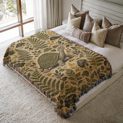 Tortoise Woven Blanket