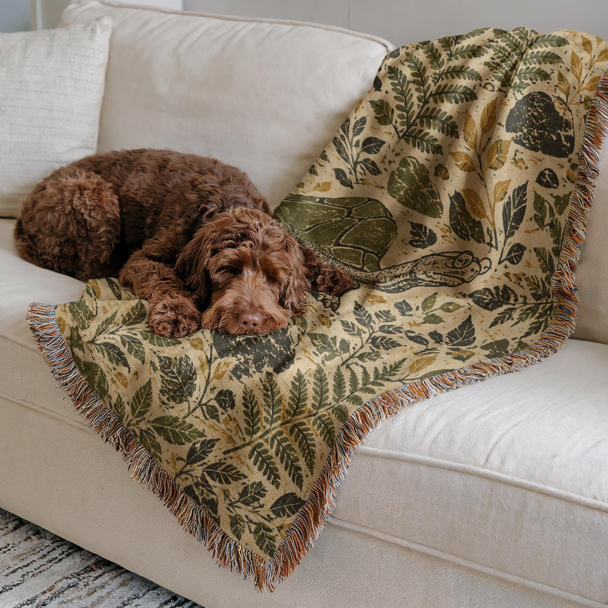 Tortoise Woven Blanket