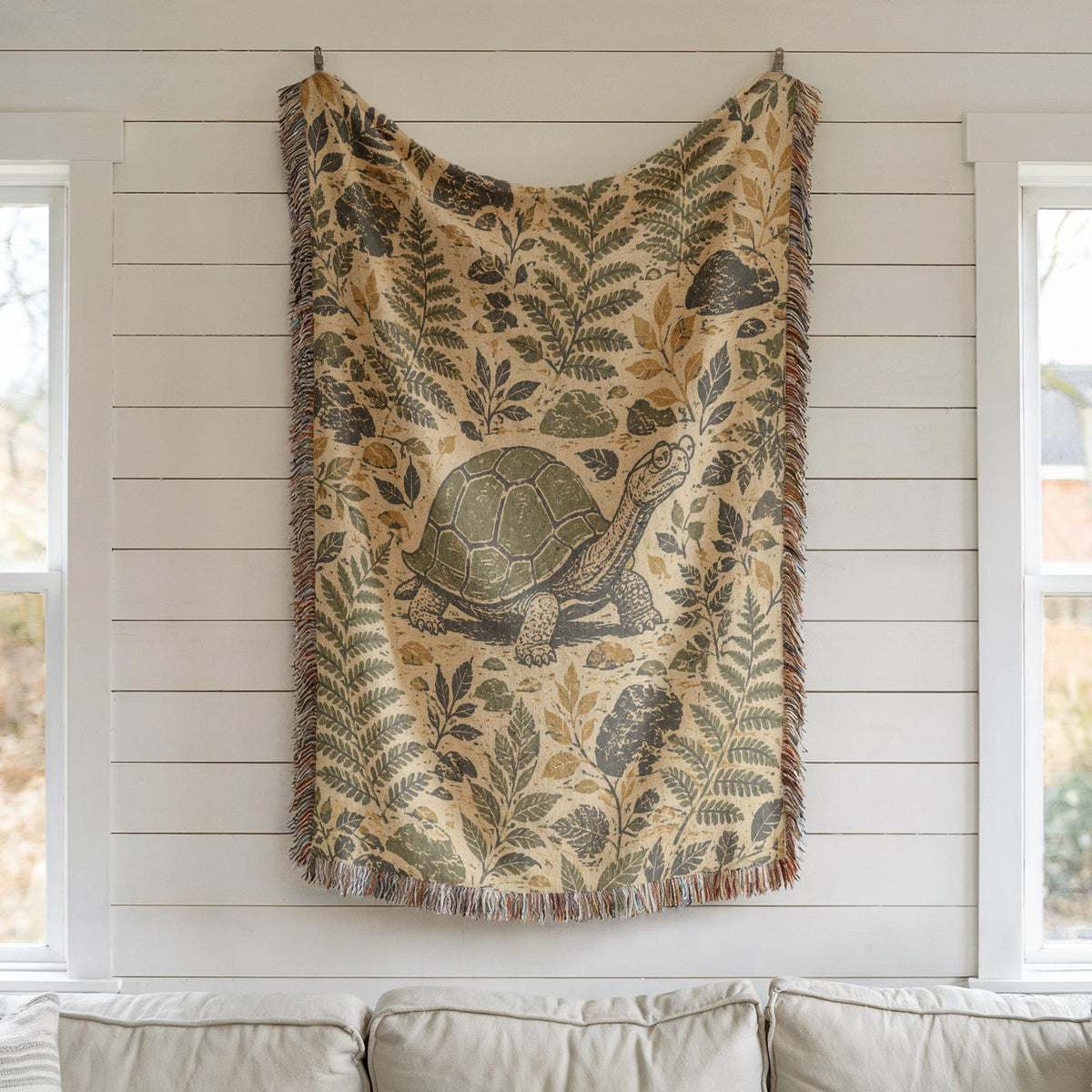 Tortoise Woven Blanket
