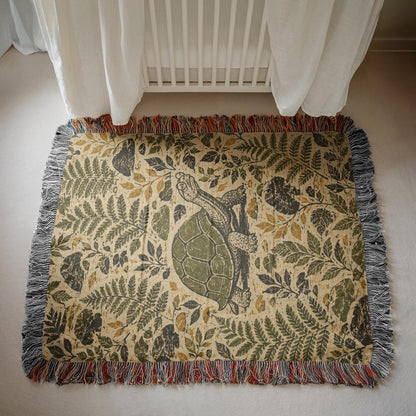 Tortoise Woven Blanket