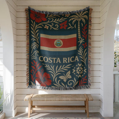 Costa Rica Woven Blanket