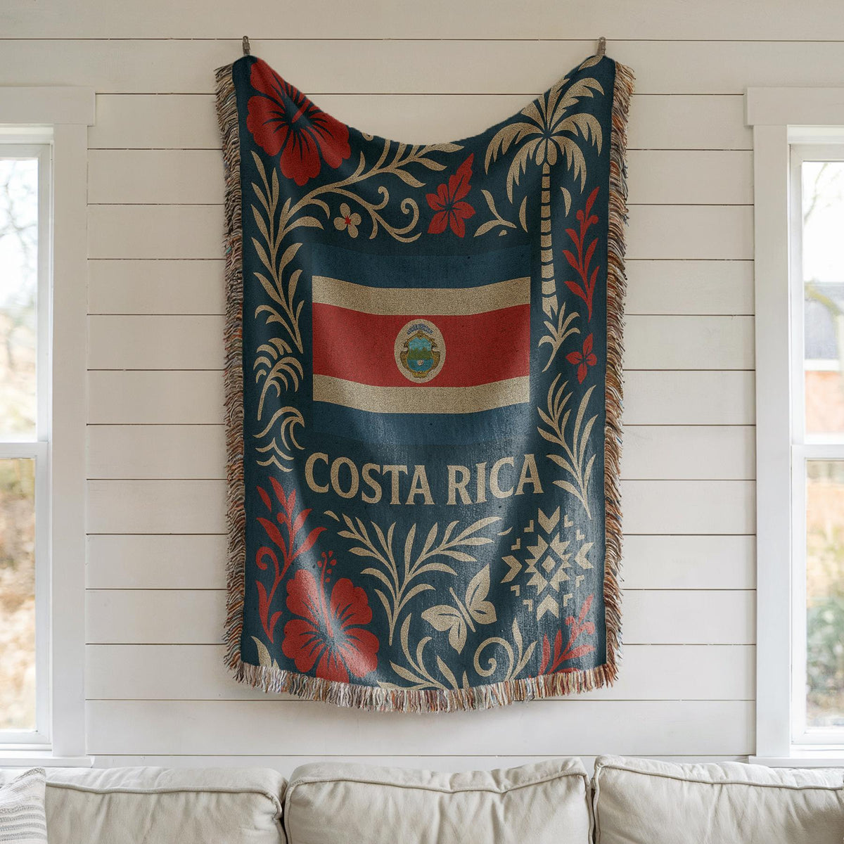 Costa Rica Woven Blanket